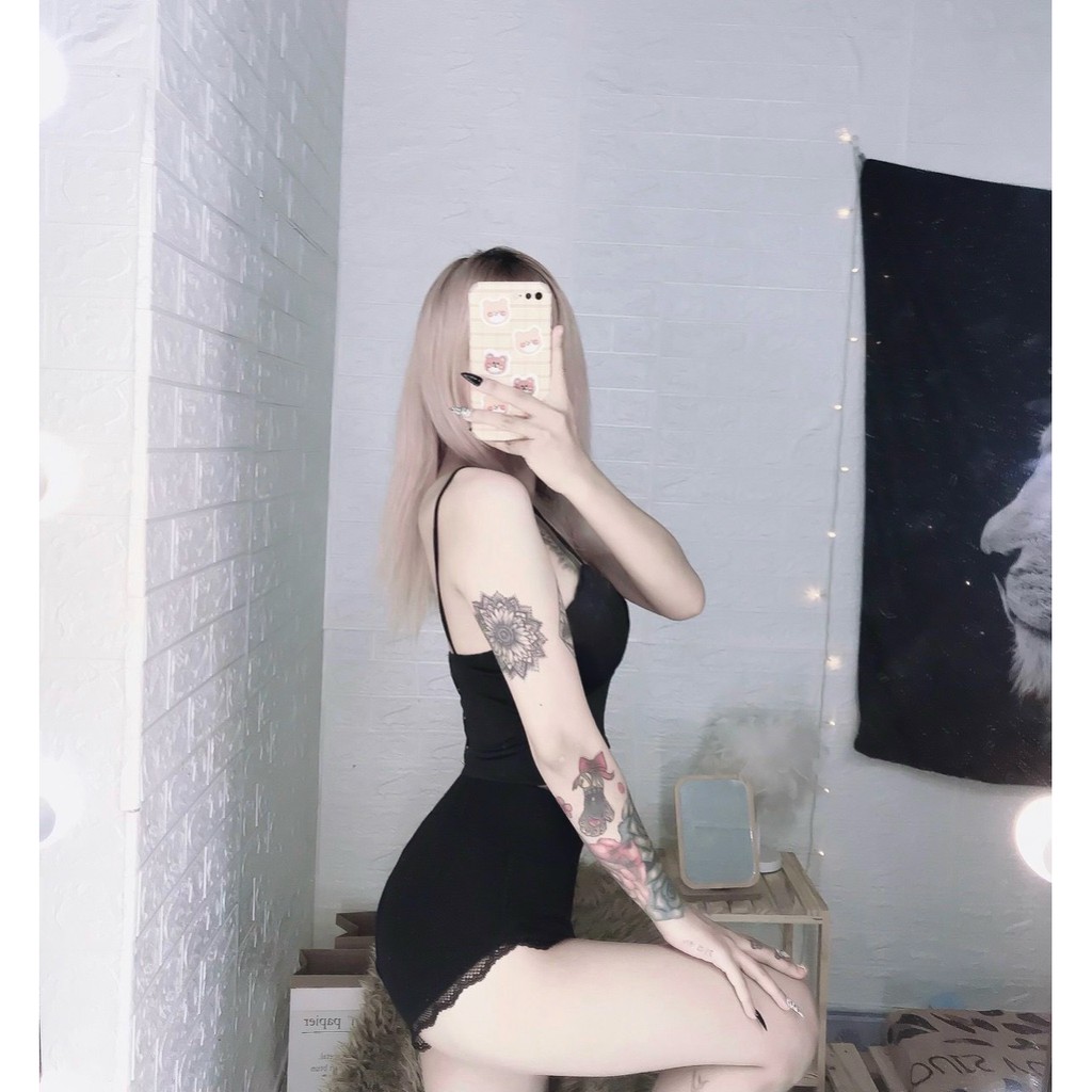 quần đùi thun viền ren xinh, mặc nhà thoải mái đủ màu hình thật