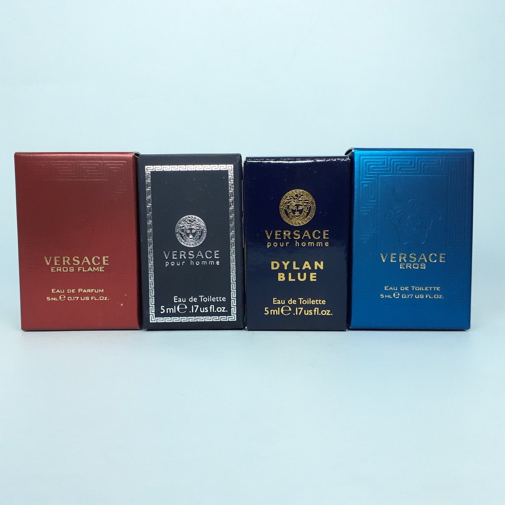 Nước hoa mini Nam Versace Eros/ Pour Homme/  Dylan Blue/ Eros Flame 5ml