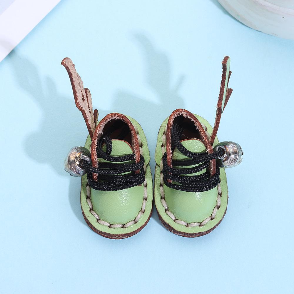 ORIENTLII Giày Da Bò Cho Búp Bê obitsu11GSCbody9OB11 Tỉ Lệ 1 / 11 OB11