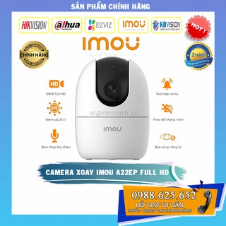 Camera Wifi IMOU quay quét A42EP-B (4MP) / A22EP (2MP) - Hàng chính hãng - Bảo hành 2 năm