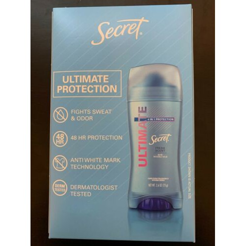 Lăn khử mùi Secret Invisible Solid Ultimate dạng sáp 73g 4 in 1 | BigBuy360 - bigbuy360.vn