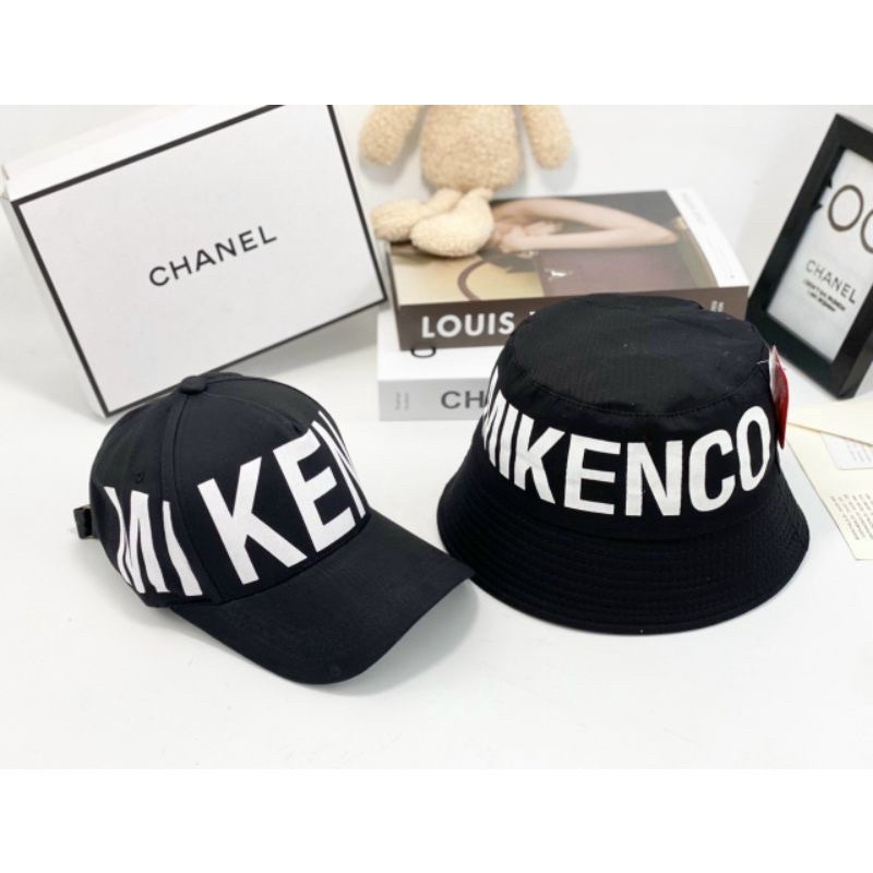 Nón kết nam nữ, nón kết, nón cặp kaki in chữ Mikenco cao cấp