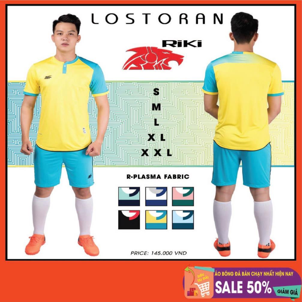 Bộ áo bóng đá không logo RiKi Lostoran sẵn kho, giá tốt