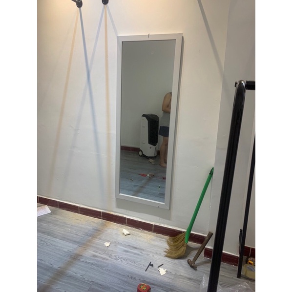 GƯƠNG SOI TOÀN THÂN GỖ THÔNG 40X120