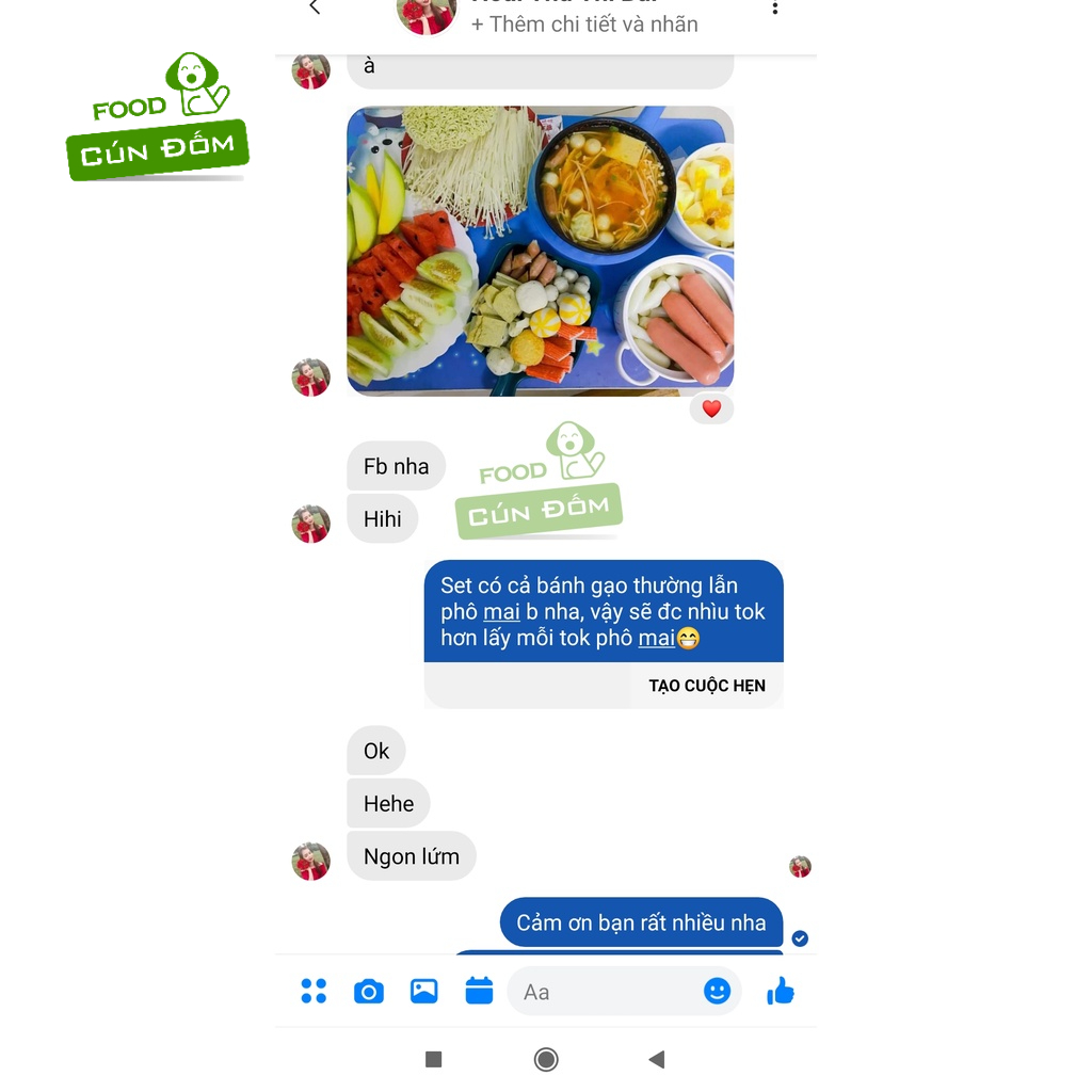 Bánh gạo tươi nguyên thanh kèm sốt ớt