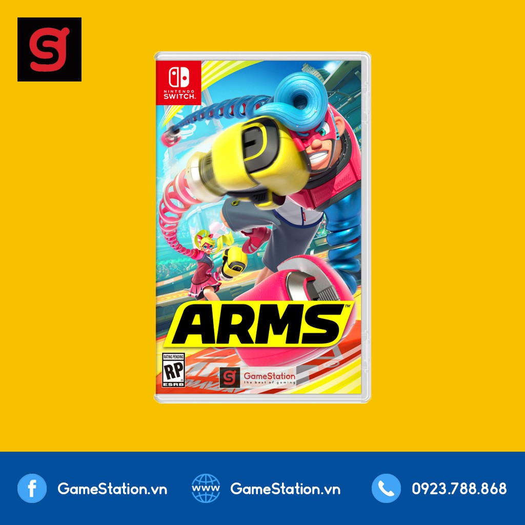 Game Nintendo Switch Mới: ARMS cho máy Switch - hệ EU