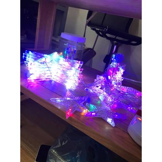 Đèn Nháy Dạng Rèm Hình Sao Trang Trí