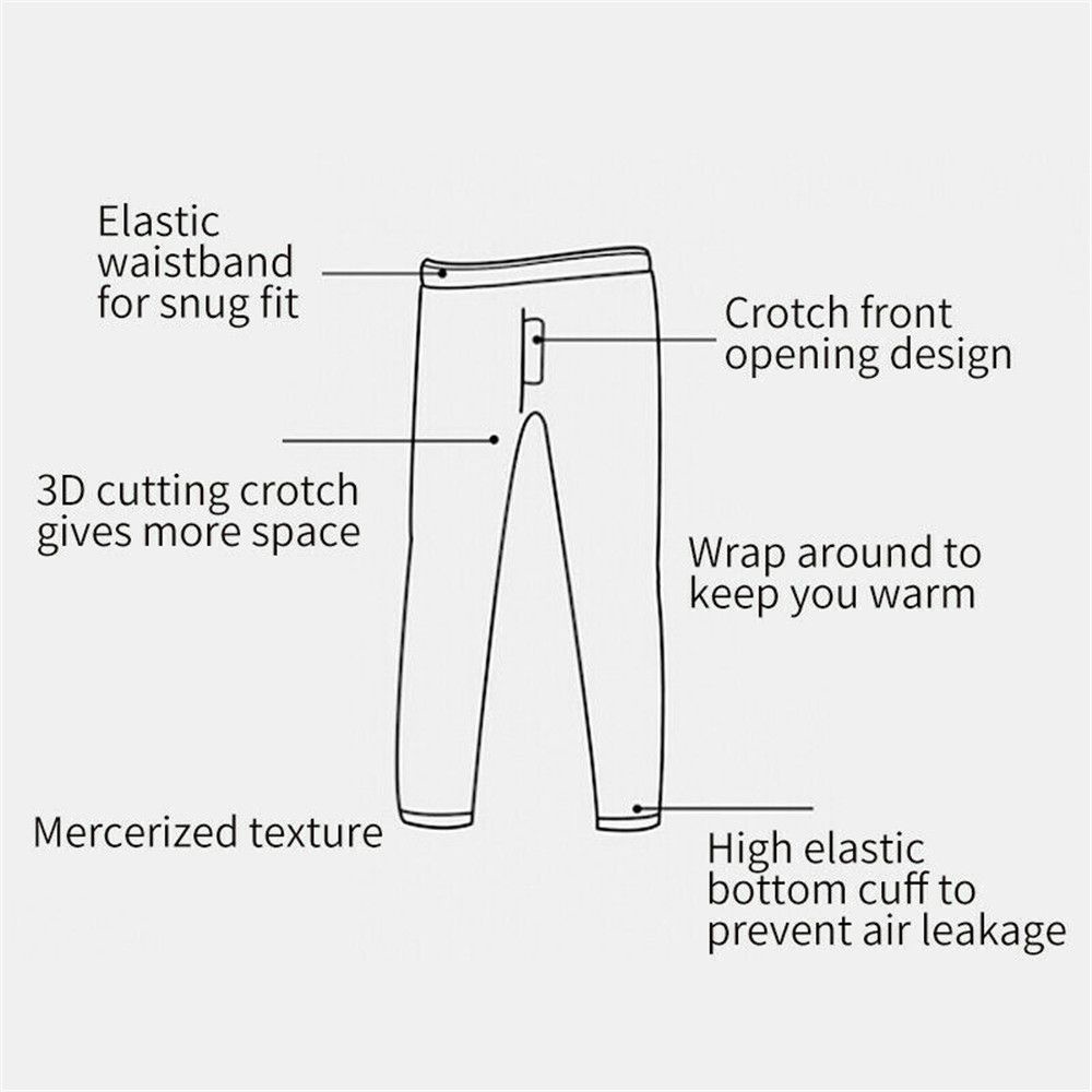 Quần lót dài legging lớp lót lông cừu dày giữ nhiệt nhiều màu sắc tùy chọn size L-3XL thời trang cho nam