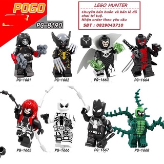 Xếp hình Marvel Minifigures các nhân vật anti-hero phản diện PG 8190