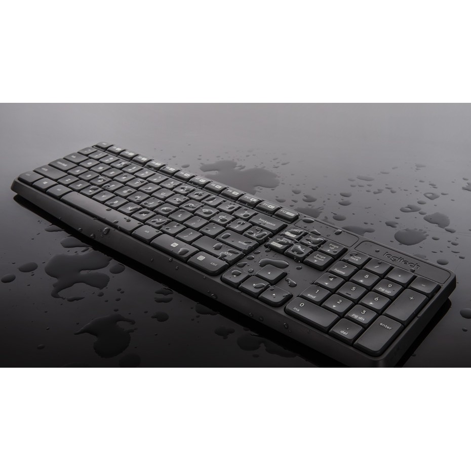 Bộ bàn phím Chuột máy tính Logitech MK235 - Hàng Chính Hãng