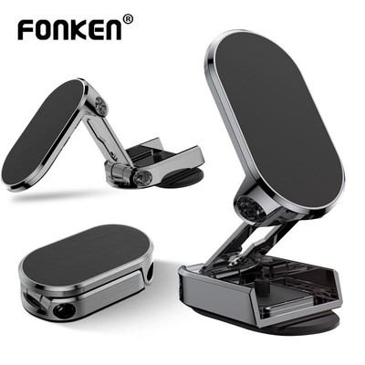 Giá đỡ điện thoại FONKEN bằng kim loại cỡ nhỏ có thể xoay tiện dụng cho ô tô