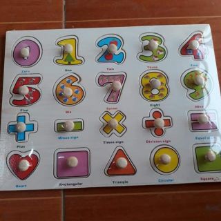 Combo 10 bảng núm gỗ