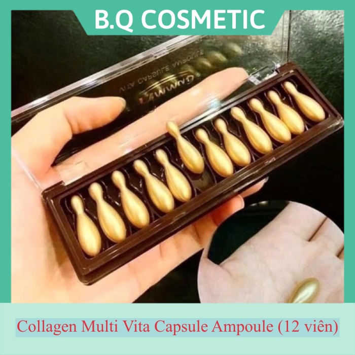 (Bán Chạy) Collagen Multi Vita Capsule Ampoule (12 viên)