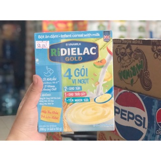 Bột ăn dặm RiDIELAC 4 gói vị ngọt