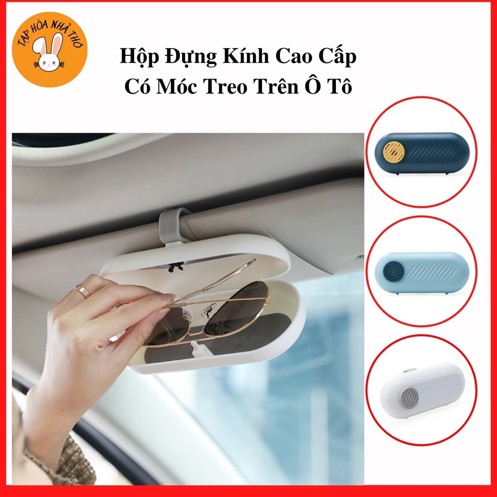 Hộp đựng kính Cao Cấp Có Móc treo trên Ô tô