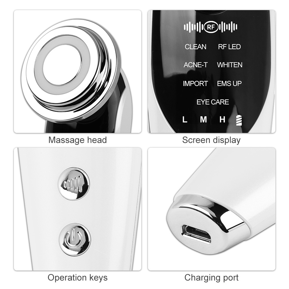 Máy mát xa SUOLAER nâng cơ 7 trong 1 hỗ trợ trẻ hóa làn da