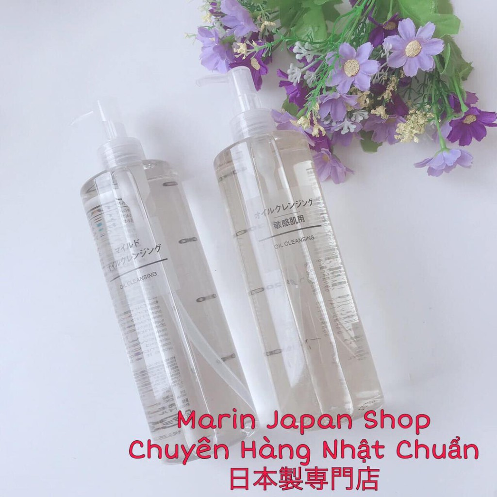 Dầu tẩy trang Muji Cleansing Oil 200ml , 400ml Nhật Bản