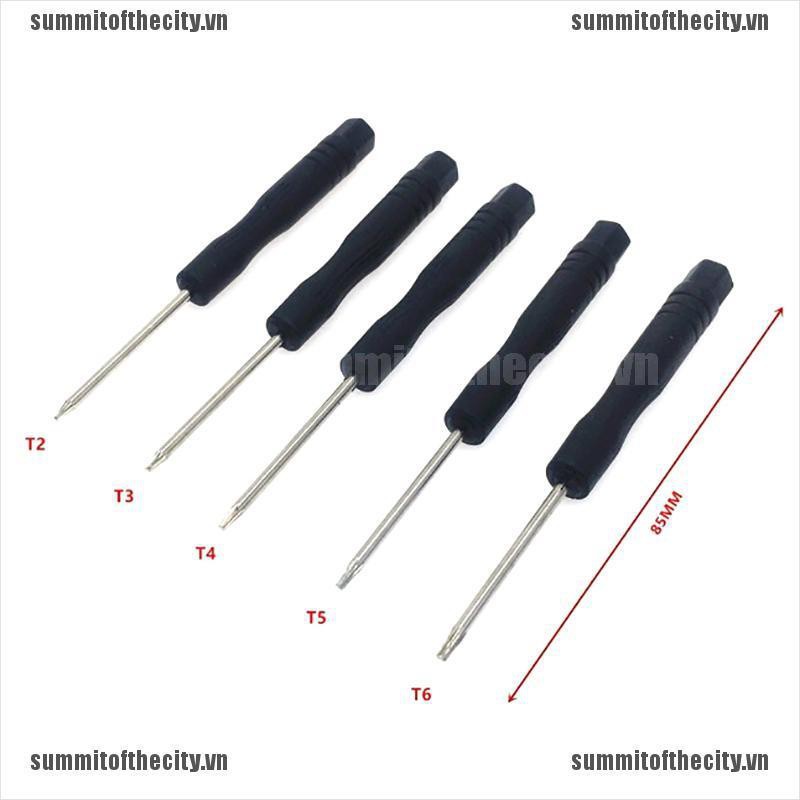 Set 5 Tua Vít T2 T3 T4 T5 T6 Chuyên Dụng Sửa Chữa Tiện Lợi