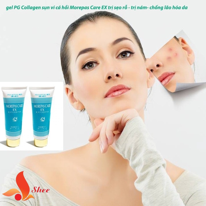 (New 2020) Gel collagen PG phục hồi da chiết xuất sụn mũi cá hồi Nhật Bản