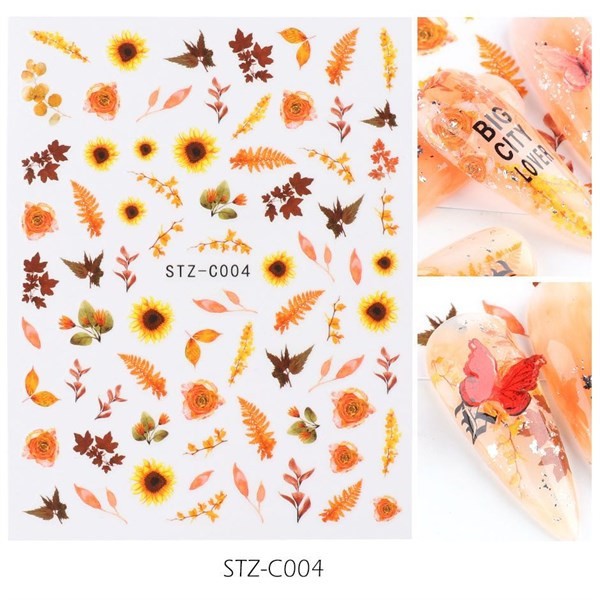 Phần 5 - Mã DH224 - STZC011 . Miếng dán trang trí móng xinh - Sticker dán móng tay