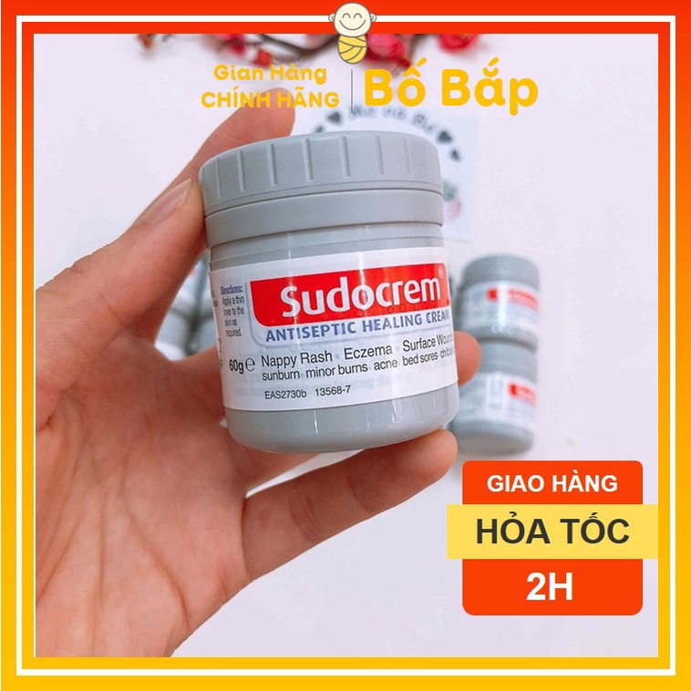 ⚡BÁN LỖ XIN ĐÁNH GIÁ 5 SAO⚡ Kem Hăm Sudocrem - Kem Chống Hăm Tã Cho Bé Sơ Sinh Cực Hiệu Qủa 60g