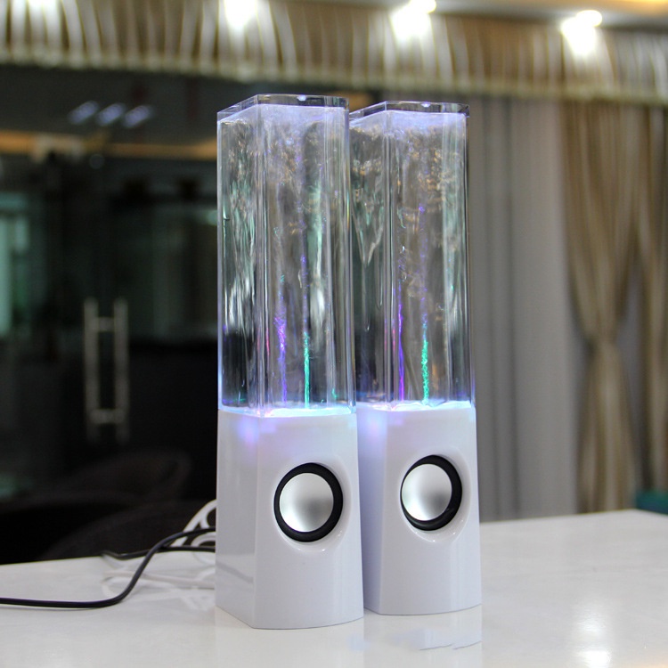 Loa máy tính vũ điệu nhạc nước 3D có đèn LED sáng tạo đầy màu sắc