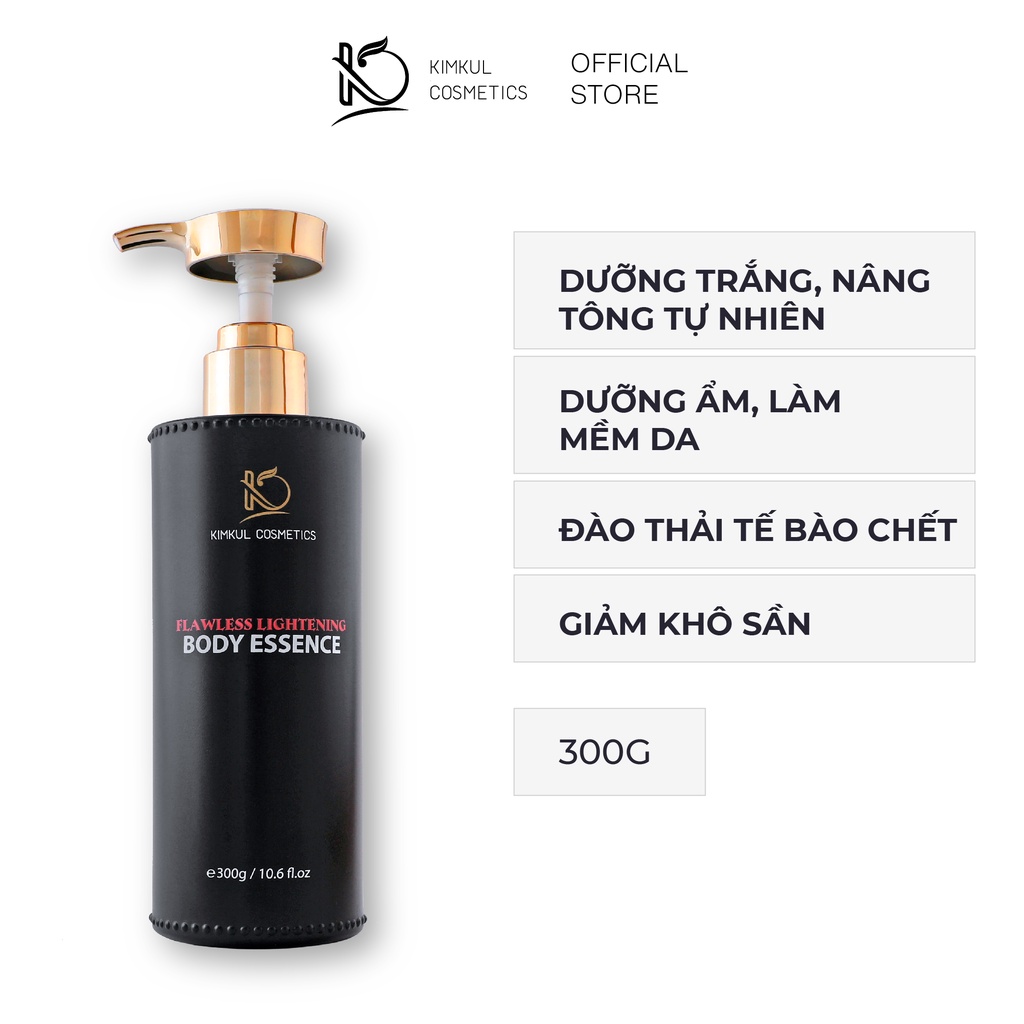 Kem Body dưỡng da toàn thân KimKul Body Essence 300G - Dưỡng trắng da, chống nắng, ngừa lão hóa