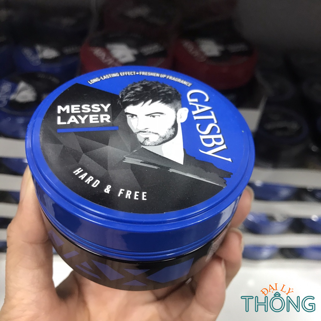 Keo vuốt tóc nam GATSBY Easy Restylable 65g / SIDE BLOW STYLING 75g / Styling Pomade 75g