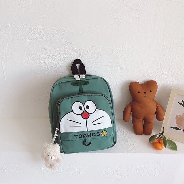 🔥Balo Đi Học Hình Mèo Máy Doraemon Đáng Yêu Cho Trẻ Em 2-5 Tuổi
