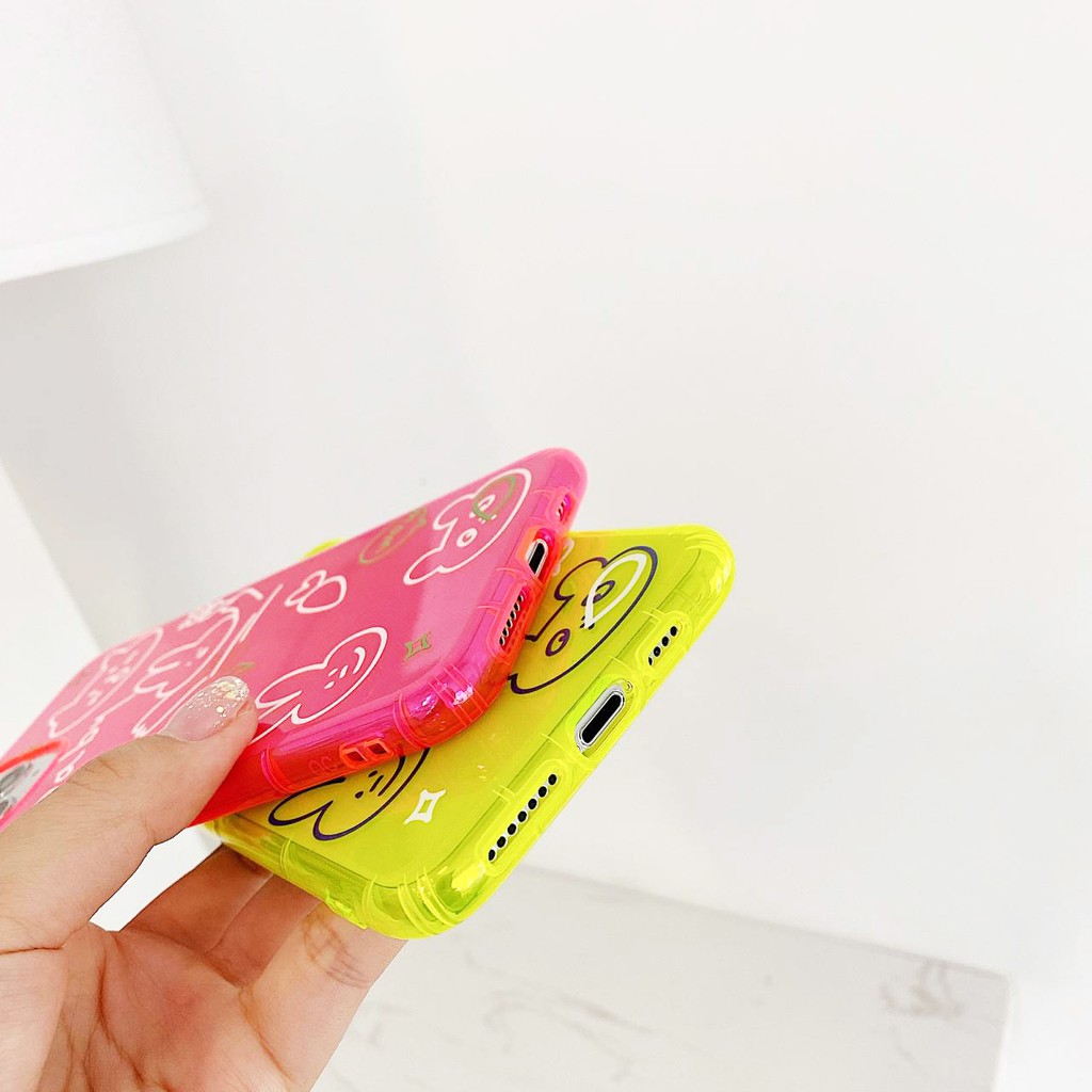 Ốp lưng iphone Baby Bear neon dẻo mềm 5/5s/6/6plus/6s/6splus/7/7plus/8/8plus/x/xr/xs/11/12/pro/max/plus/promax | BigBuy360 - bigbuy360.vn
