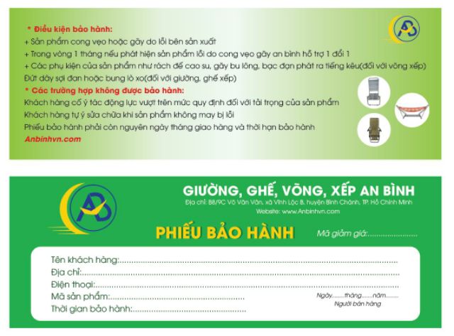 Võng xếp cao cấp An Bình