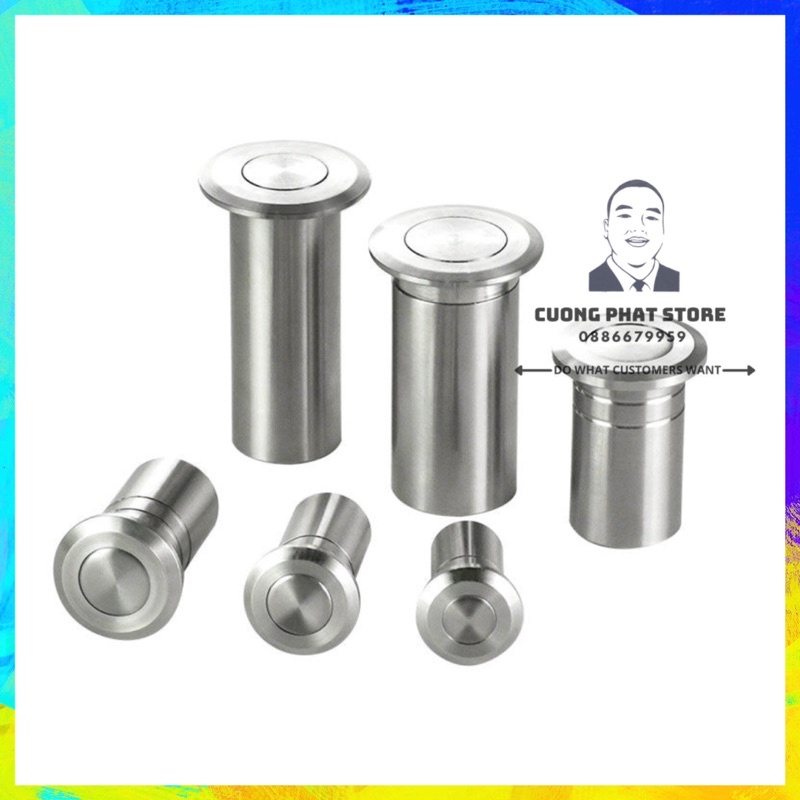 Chốt âm inox chống trộm, chống cháy chặn cát