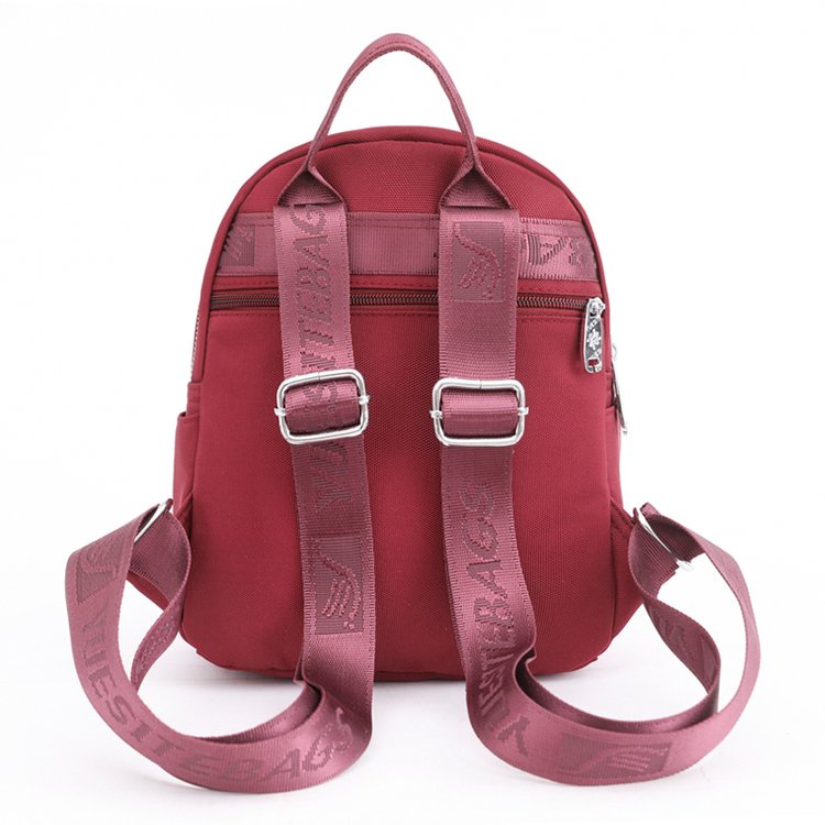 Ba Lô Vải Oxford Chống Thấm Nước Siêu Nhẹ Đơn Giản Thời Trang Dành Cho Nữ