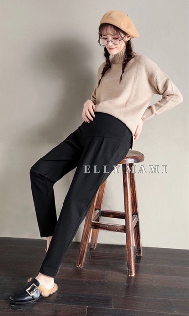 ( 40kg - 85kg ) Quần Tây Bầu , Bigsize UMI , Siêu Mát , Form Dễ Mặc Thoải Mái Suốt Thai Kì &amp; Sau Sinh Thiết Kế Cao Cấp