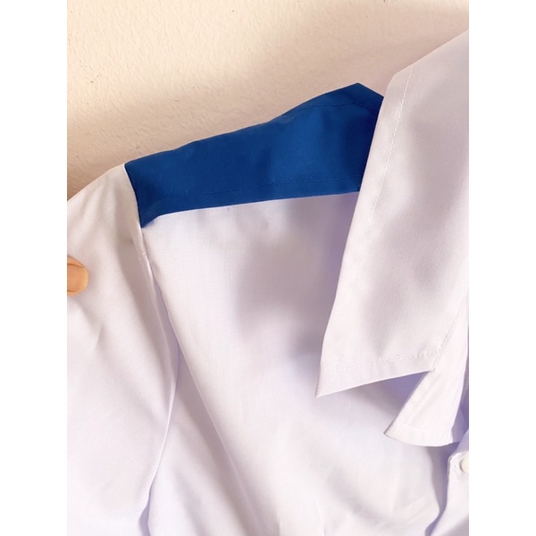 Cầu Vai Xanh gắn áo Blouse dành cho sinh viên trường y, dược, thực tập sinh