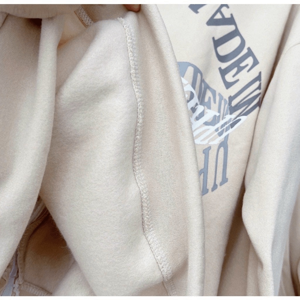 Áo Khoác Nỉ Hoodie Họa Tiết In Sau Lưng Vòng Cuốn Chất Vải Mềm Mịn Mát Mặc Được 4 Mùa