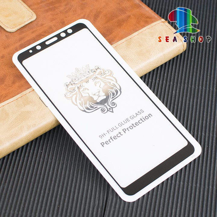 Kính cường lực 9D Samsung Galaxy A8 2018 full màn hình - Trong suốt - Cảm ứng mượt mà