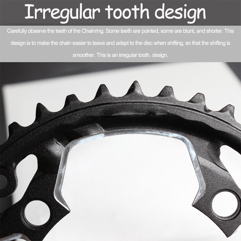 Prowheel Xe Đạp Leo Núi Xích 64 / 96 / 104BCD Xe Đạp Chainwheel 22 / 24 / 30 / 32 / 42 / 44T Crankset 8 / 9 / 10 / 11S