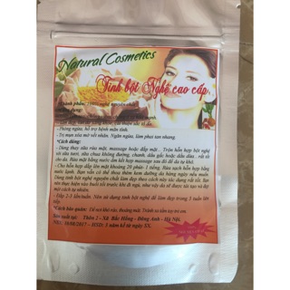 100g Bột đắp mặt nghệ