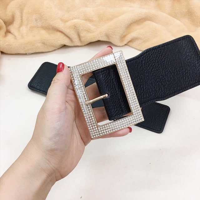 ĐAI VÁY HÌNH CHỮ NHẬT ĐÍNH ĐÁ