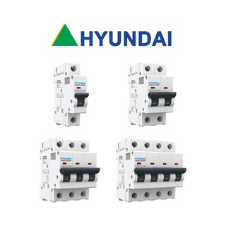 Aptomat hyundai mcb 1p/2p/3p 6a/10a/16a/20a/25a/32a/40a/50a 6ka