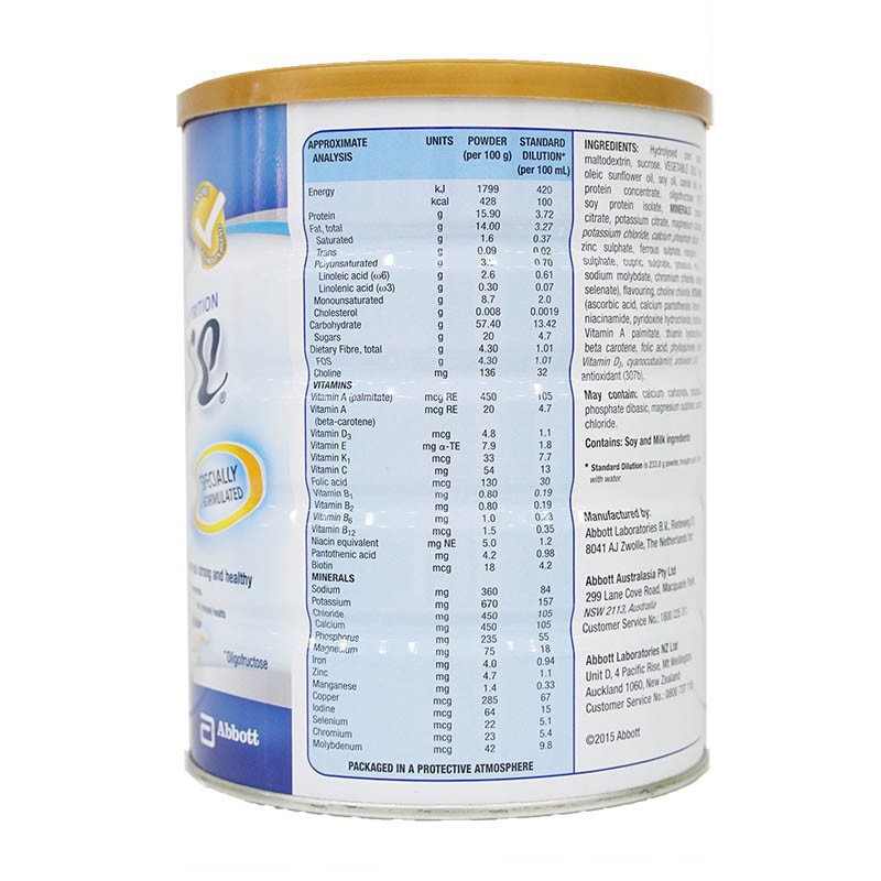 Sữa bột cho người lớn Ensure Úc (850g)