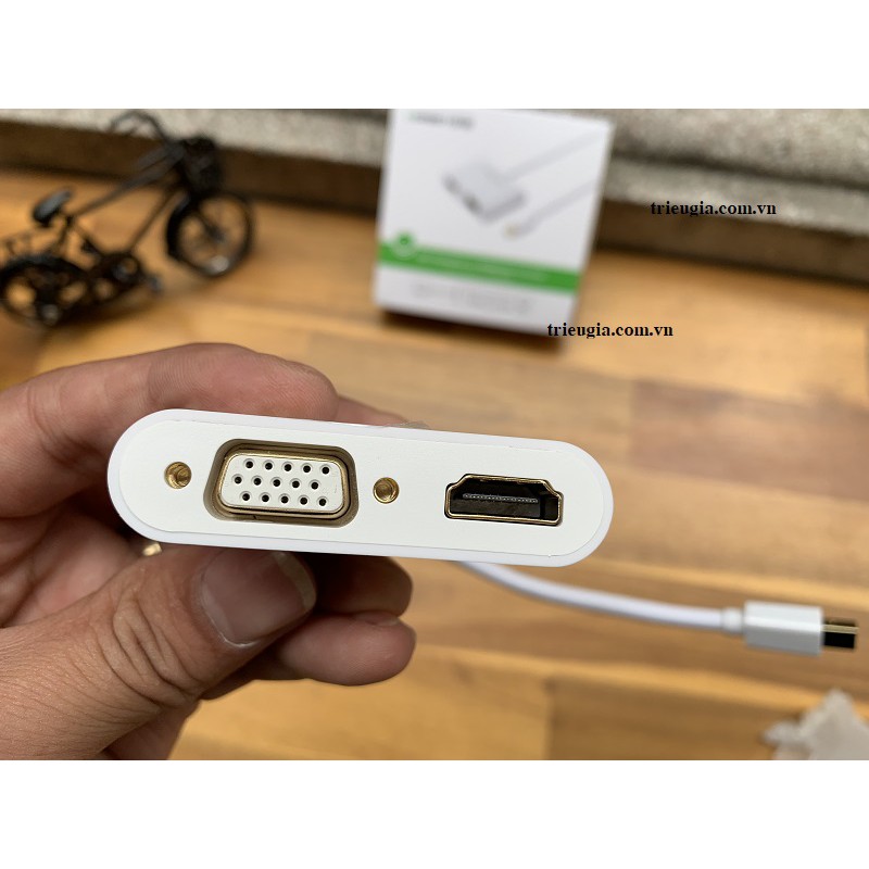 Mini Displayport to HDMI và VGA chính hãng - Ugreen UG 10439