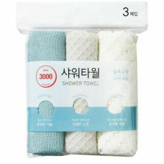 [ Hàng nhập khẩu]Lô 3 khăn tắm tẩy tế bào chết Only price