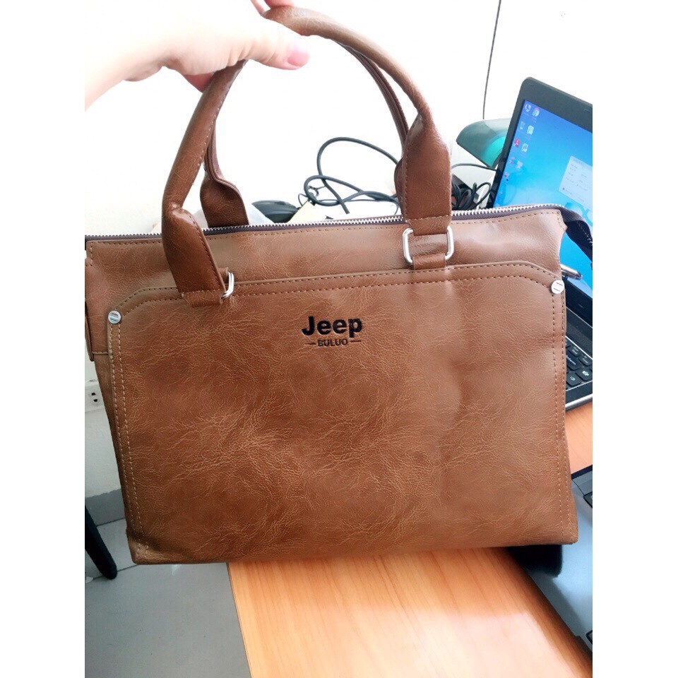 Túi công sở cao cấp JEEP BULUO, Kích thước sản phẩm: 38x28x10 cm. Cặp xách laptop | BigBuy360 - bigbuy360.vn