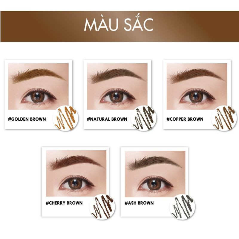 Chì kẻ mày Browit By Nongchat Pro Slim Brow Thái Lan Siêu mảnh chống nước