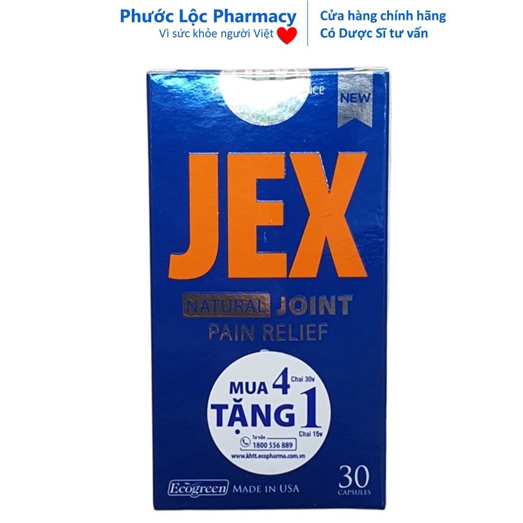 Jex  / Jex Max 60 Viên Bổ Khớp / Jex 30 Viên Thế Hệ Mới