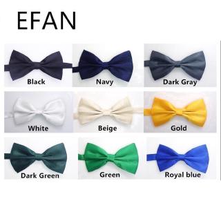 Cà Vạt Nơ Lụa Trơn Màu Mới Dành Cho Nam