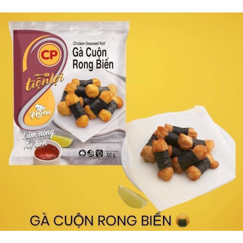 GÀ CUỘN RONG BIỂN. CP