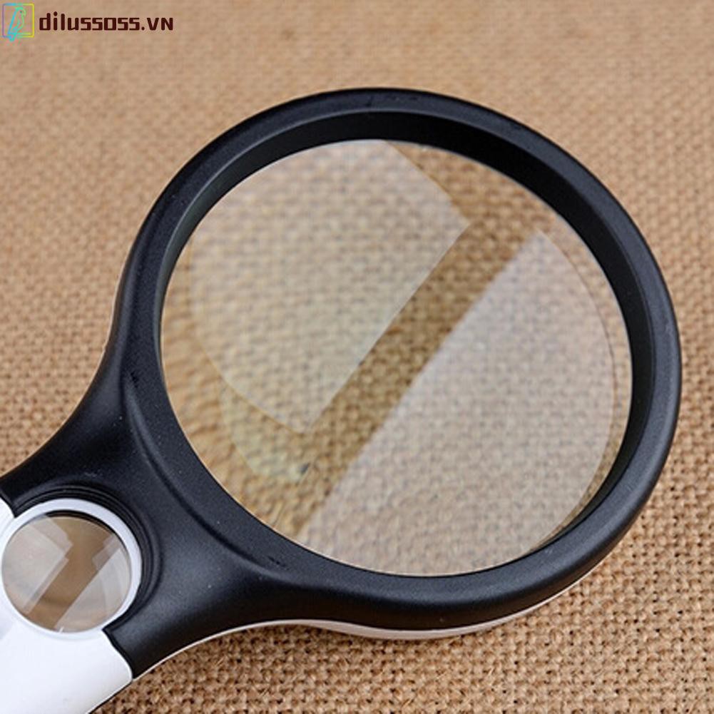 Kính Lúp Cầm Tay Có Đèn Led Tiện Dụng